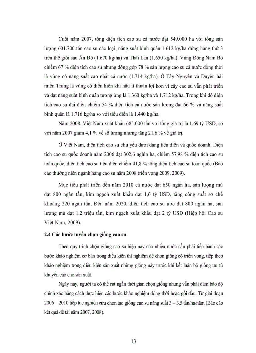 image for page Đánh giá khả năng sinh trưởng và năng suất mủ của năm dòng cao su vô tính tại Nông Trường An Bình Công ty Cổ Phần Cao su Đồng Phú tỉnh Bình Phước