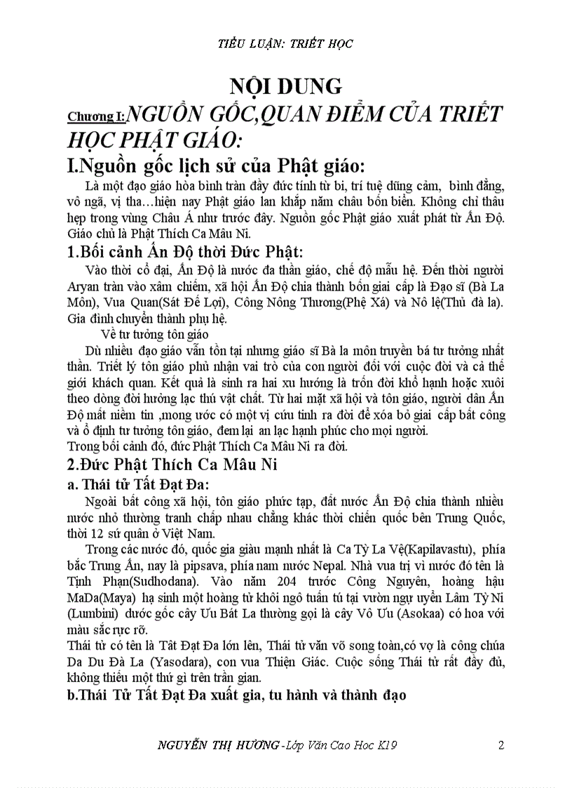 image for page Triết học phật giáo và ảnh hưởng của nó đến đời sống tinh thần ở Việt Nam hiện nay