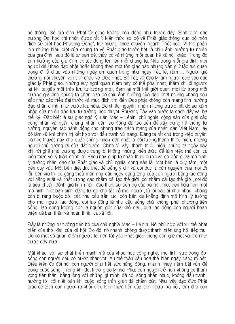 image for page Triết học phật giáo và ảnh hưởng của nó đến đời sống tinh thần ở Việt Nam hiện nay