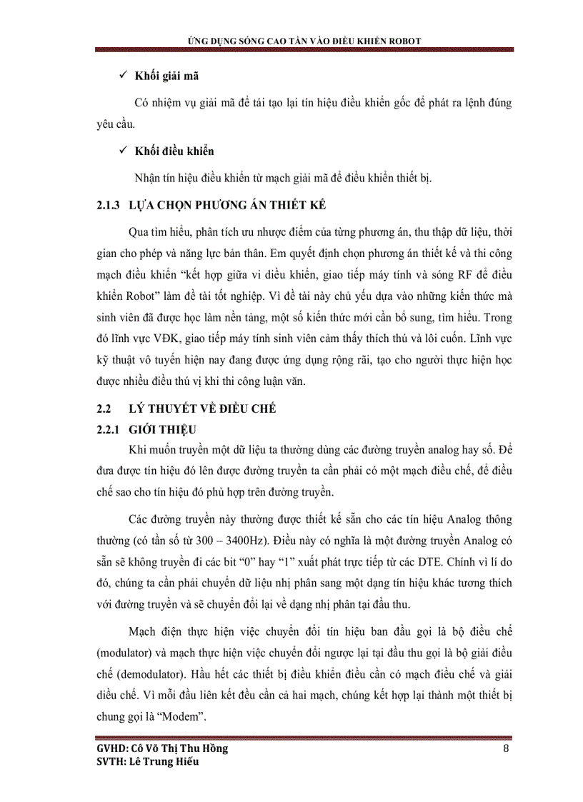image for page Ứng dụng sóng cao tần vào điều khiển robot