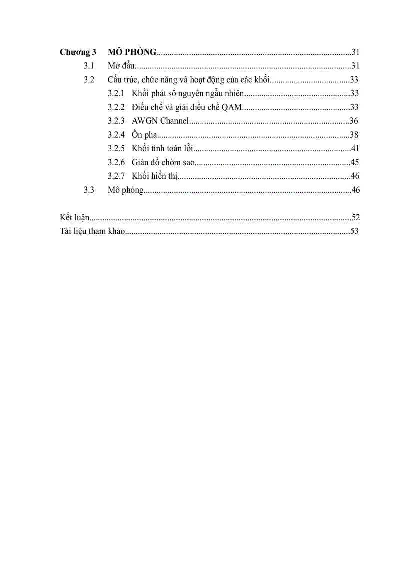 image for page Hiệu ứng ồn pha trong hệ thống 256 QAM