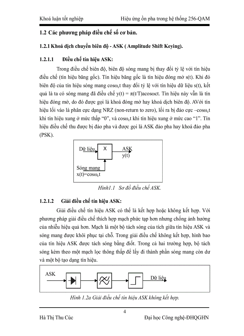 image for page Hiệu ứng ồn pha trong hệ thống 256 QAM