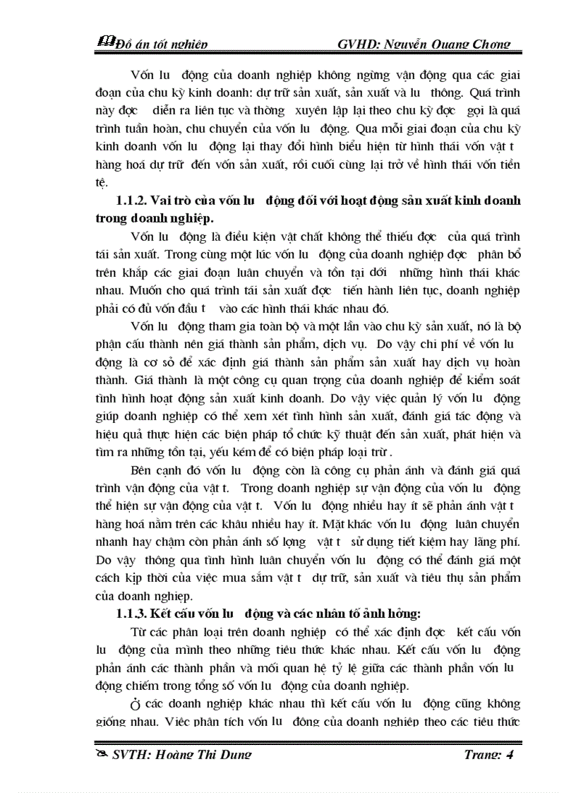 image for page Phân tích và đề xuất một số biện pháp nhằm nâng cao hiệu quả quản lý và sử dụng vốn lưu động của công ty cổ phần gốm sứ Cosevco 1
