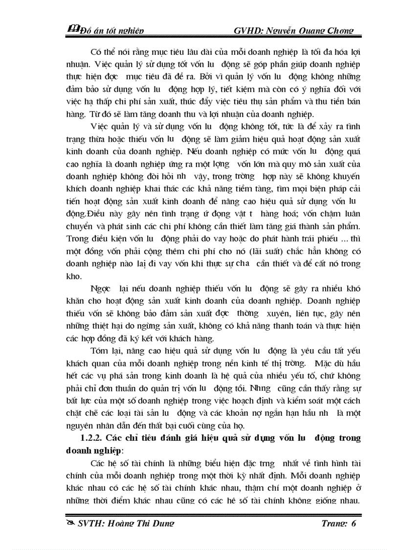 image for page Phân tích và đề xuất một số biện pháp nhằm nâng cao hiệu quả quản lý và sử dụng vốn lưu động của công ty cổ phần gốm sứ Cosevco 1