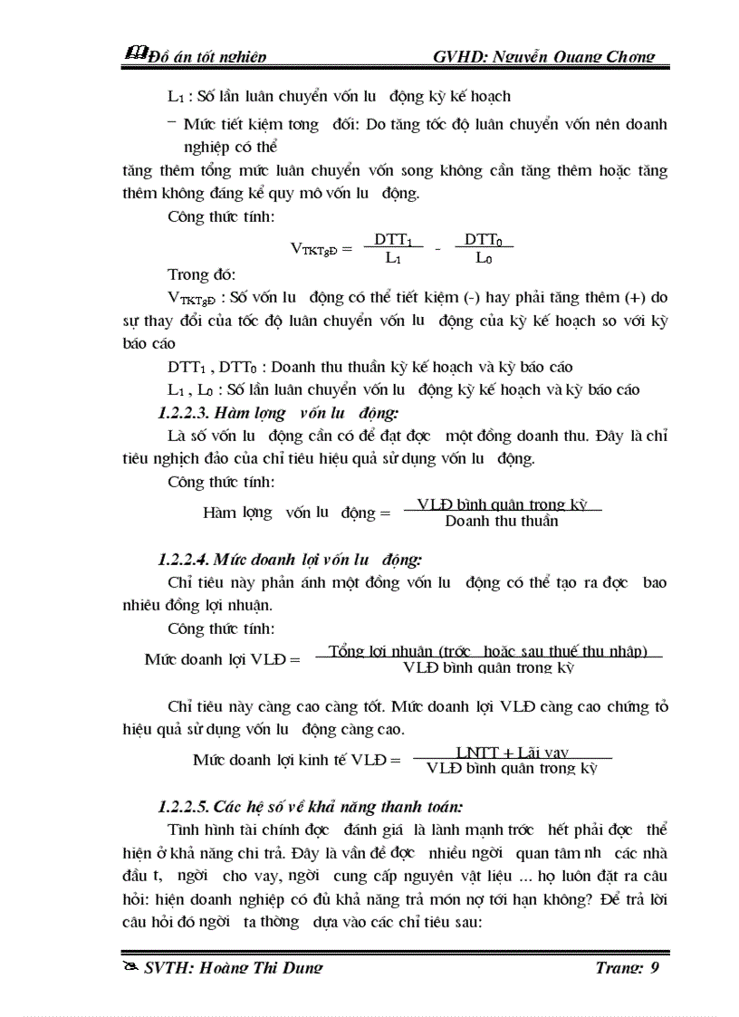 image for page Phân tích và đề xuất một số biện pháp nhằm nâng cao hiệu quả quản lý và sử dụng vốn lưu động của công ty cổ phần gốm sứ Cosevco 1