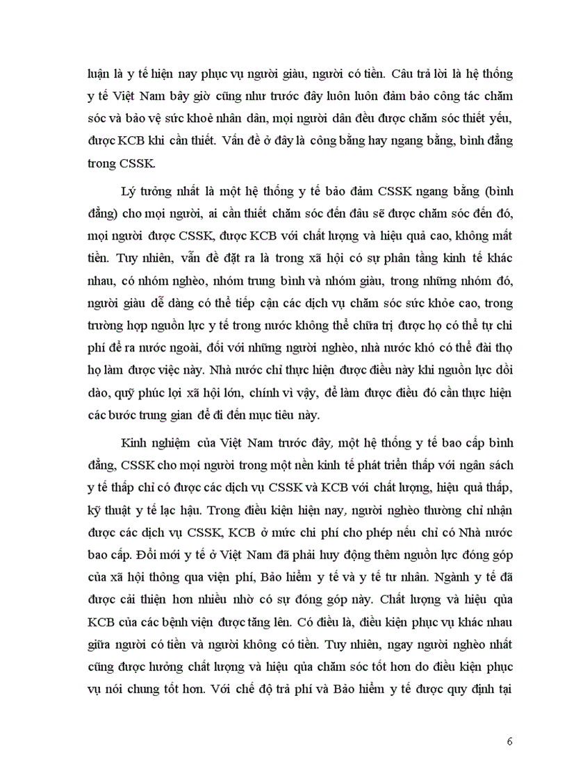 image for page Chăm sóc sức khỏe cho người nghèo và những vấn đề đặt ra ở việt nam hiện nay