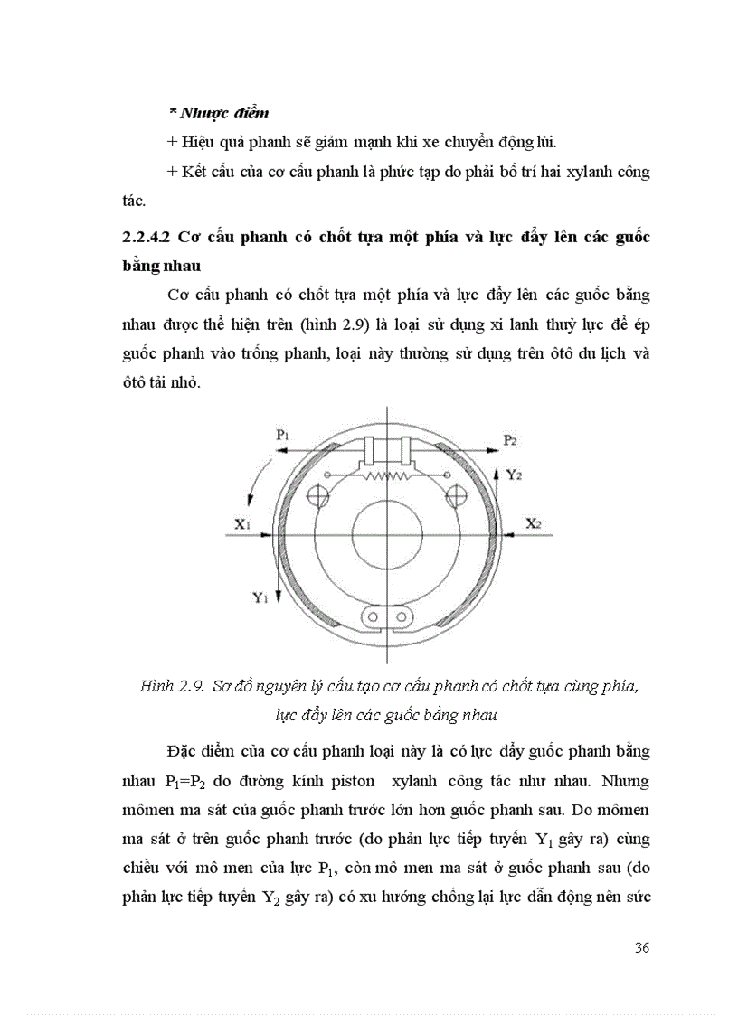 image for page Khai thác hệ thống phanh trên ô tô du lịch