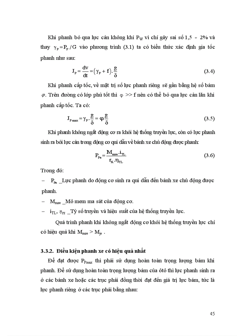 image for page Khai thác hệ thống phanh trên ô tô du lịch