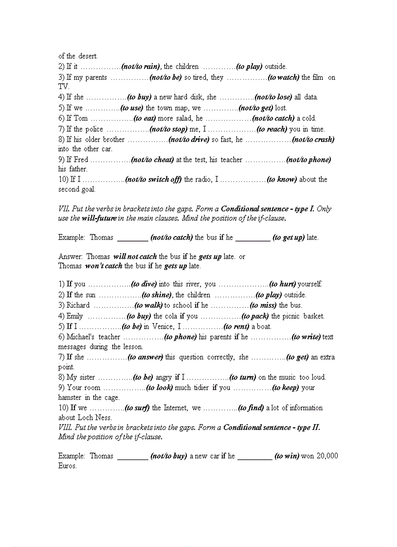 image for page Câu điều kiện trong tiếng anh