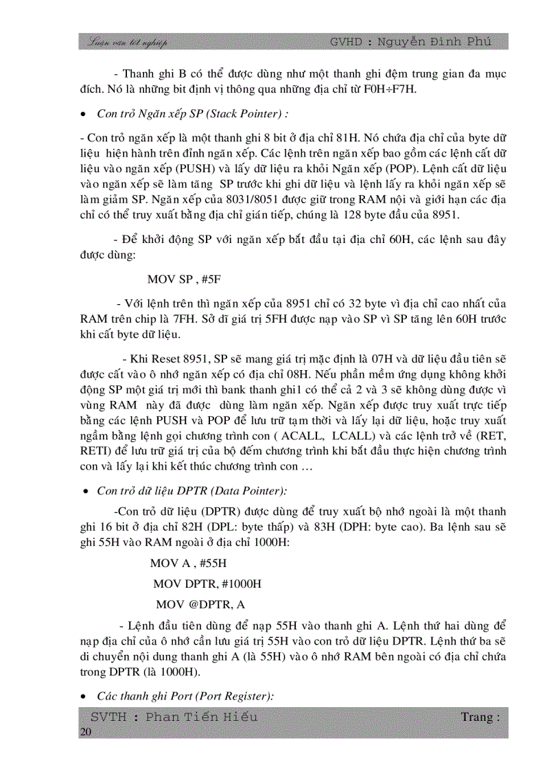 image for page Giao tiếp giữa kit vi điều khiển 8051 với máy tính