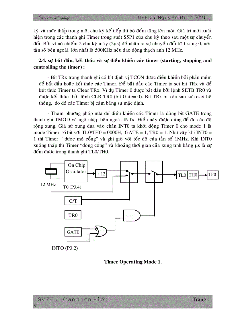 image for page Giao tiếp giữa kit vi điều khiển 8051 với máy tính
