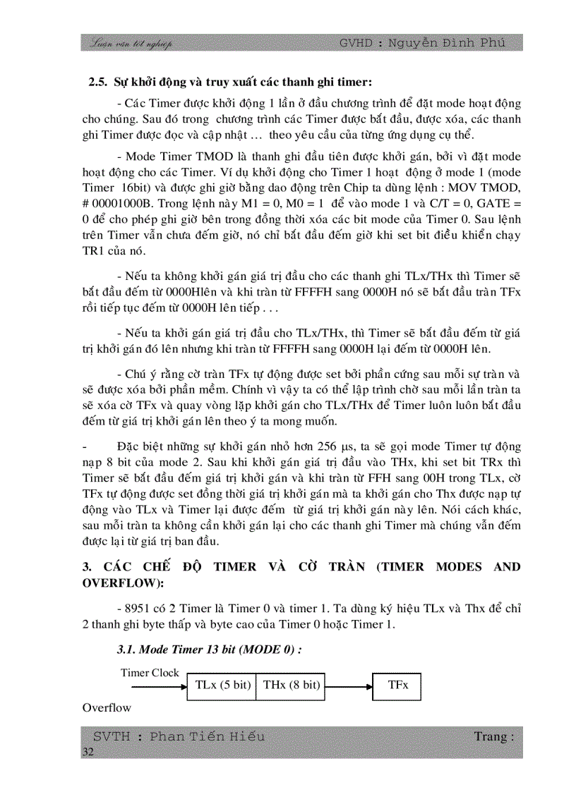 image for page Giao tiếp giữa kit vi điều khiển 8051 với máy tính