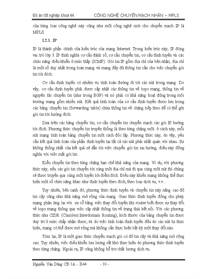 image for page Công Nghệ chuyển mạch nhãn đa giao thức MultiPotocol Label Switching MPLS