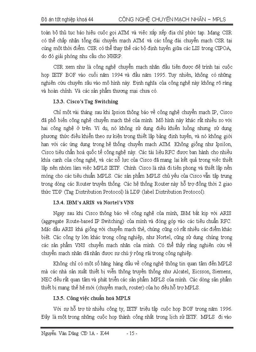 image for page Công Nghệ chuyển mạch nhãn đa giao thức MultiPotocol Label Switching MPLS