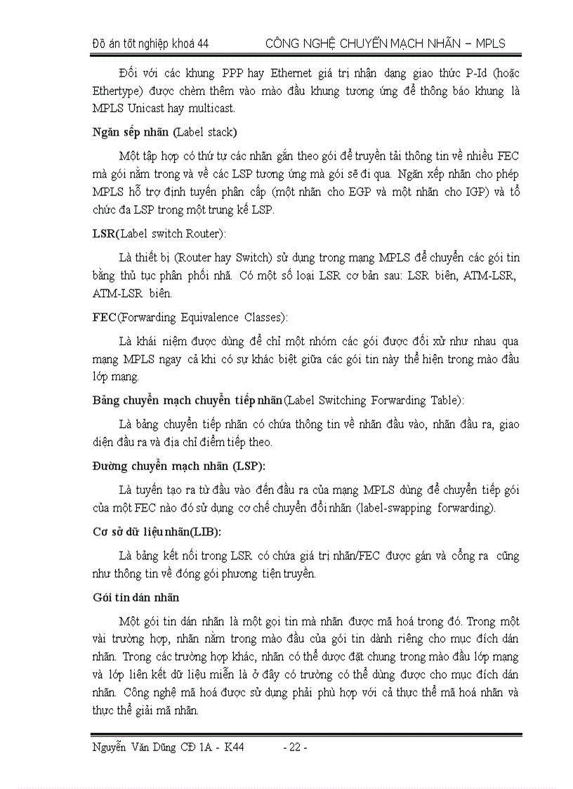 image for page Công Nghệ chuyển mạch nhãn đa giao thức MultiPotocol Label Switching MPLS