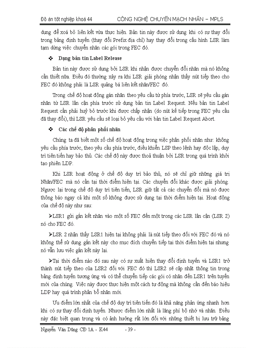 image for page Công Nghệ chuyển mạch nhãn đa giao thức MultiPotocol Label Switching MPLS