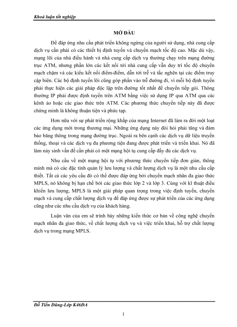 image for page Chuyển mạch nhãn đa giao thức mpls đh qg hn