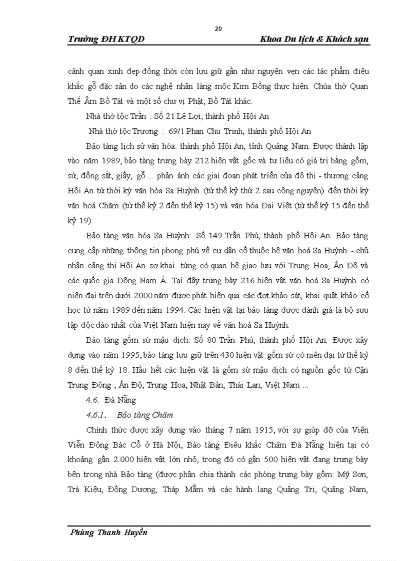 image for page Báo cáo chuyến đi du lịch thực tế