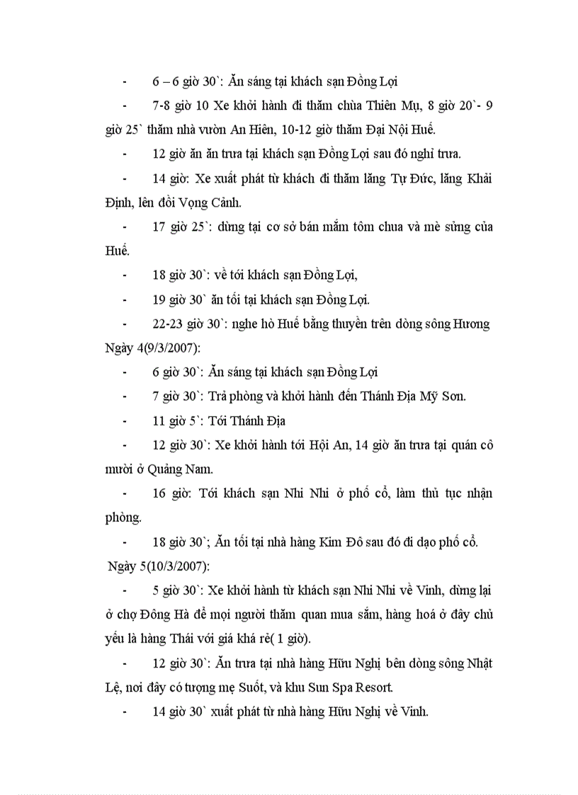 image for page Bài thu hoạch về chuyến du lịch thực tế Hà Nội Phong Nha Huế Hội An Quê Bác