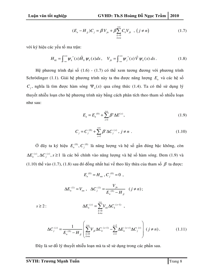 image for page Phương pháp toán tử cho bài toán exciton hai chiều
