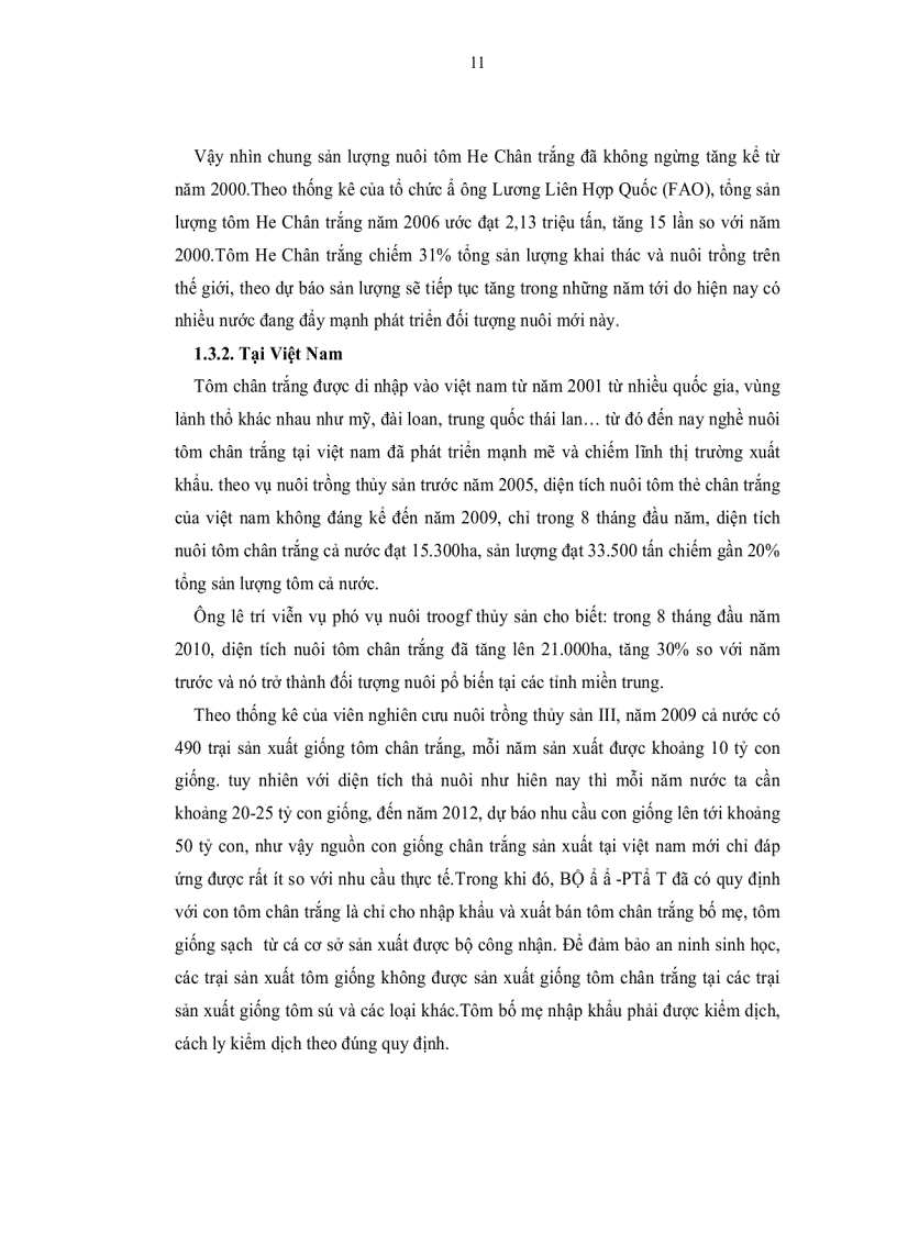 image for page Tìm hiểu quy trình sản xuất giống tôm He Chân trắng Penaeus vannamei Boone 1931 tại vĩnh tân tuy phong bình thuận