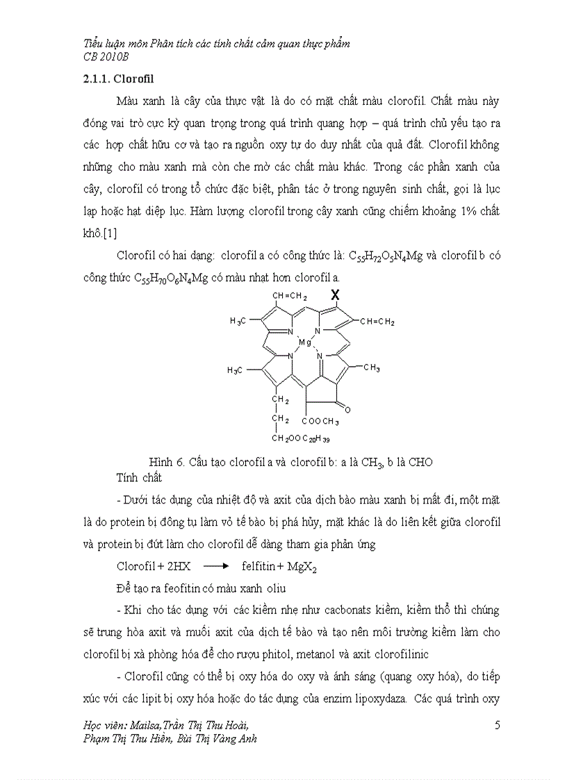 image for page Màu sắc của nước quả các yếu tố ảnh hưởng