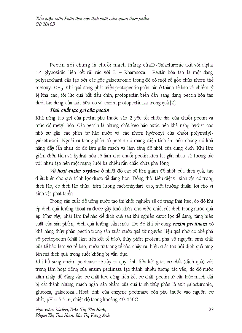 image for page Màu sắc của nước quả các yếu tố ảnh hưởng