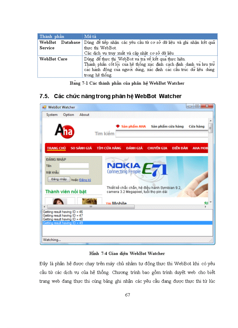 image for page Nghiên cứu và phát triển hệ thống xây dựng và vận hành tự động webbot thu thập thông tin trên internet để cung ứng các dịch vụ web theo yêu cầu