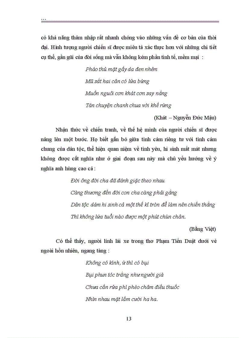 image for page Hình tượng nhân dân và người chiến sĩ trong thơ Thanh Thảo