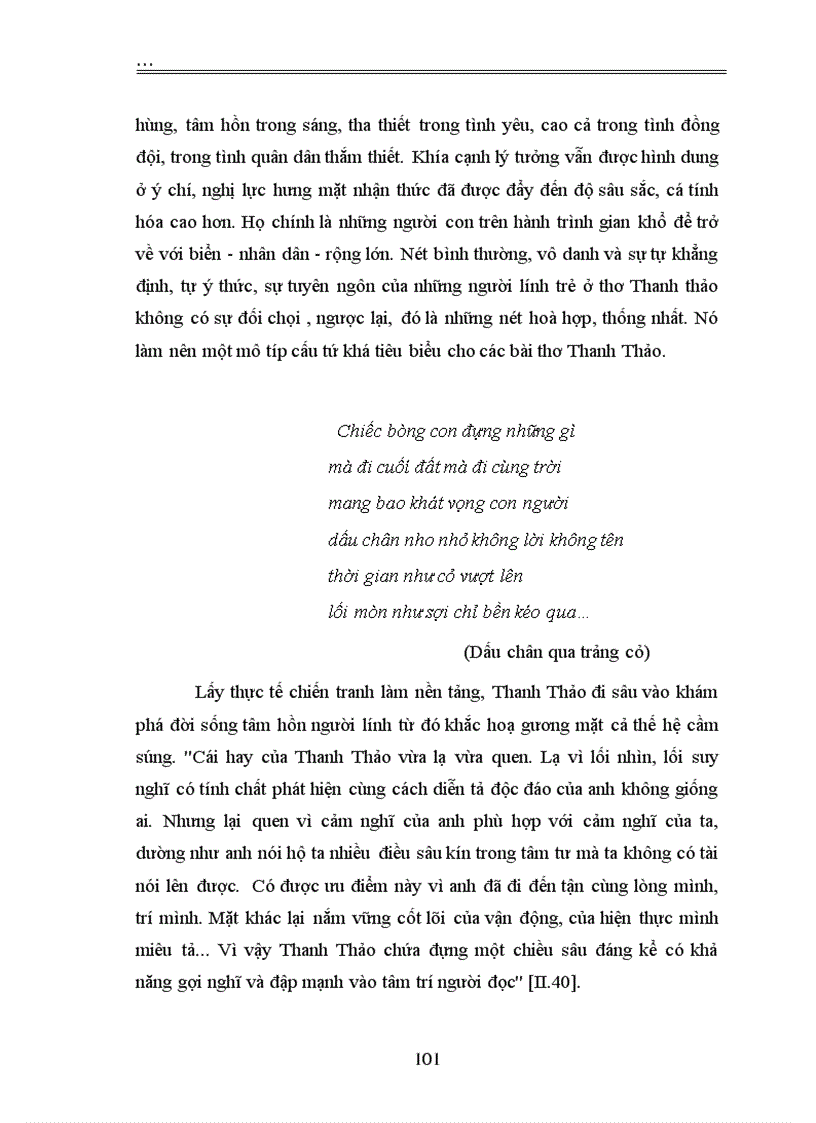image for page Hình tượng nhân dân và người chiến sĩ trong thơ Thanh Thảo