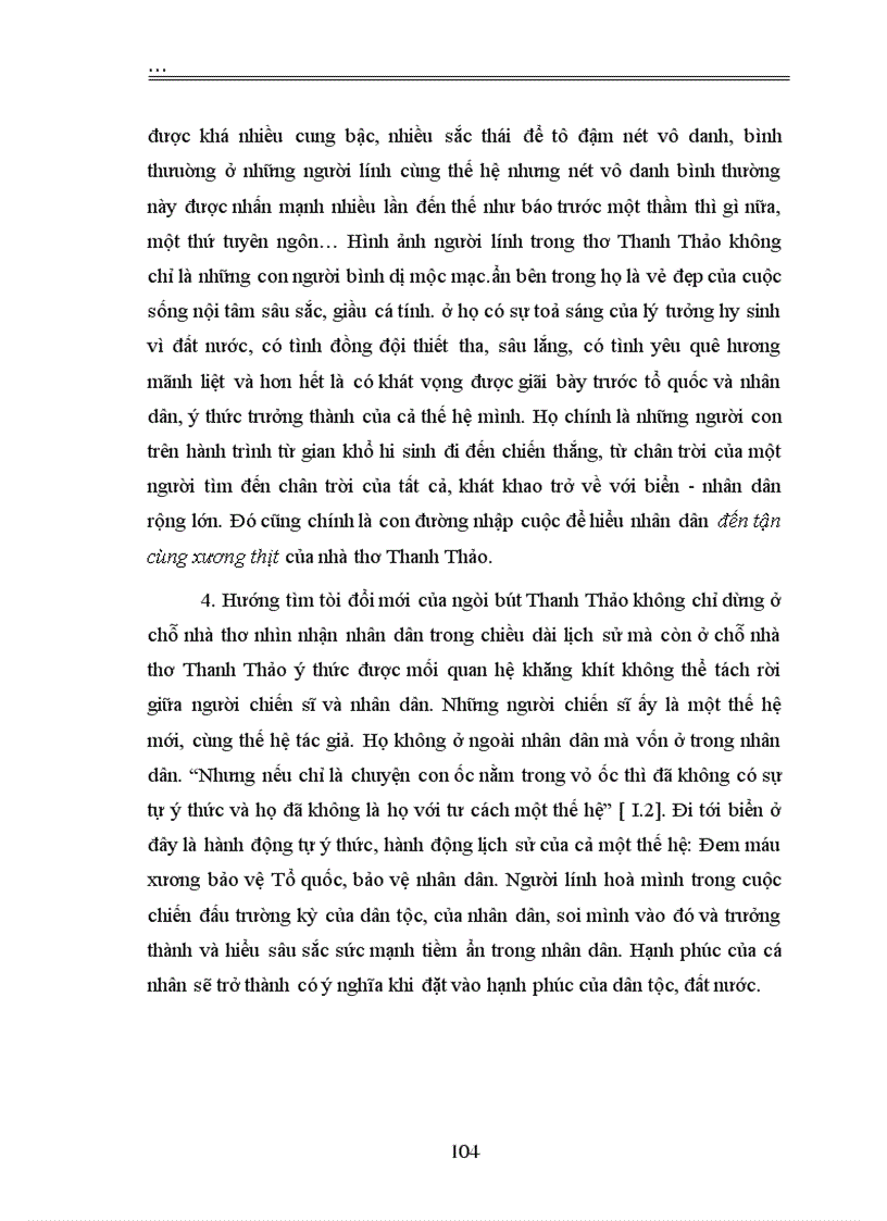 image for page Hình tượng nhân dân và người chiến sĩ trong thơ Thanh Thảo