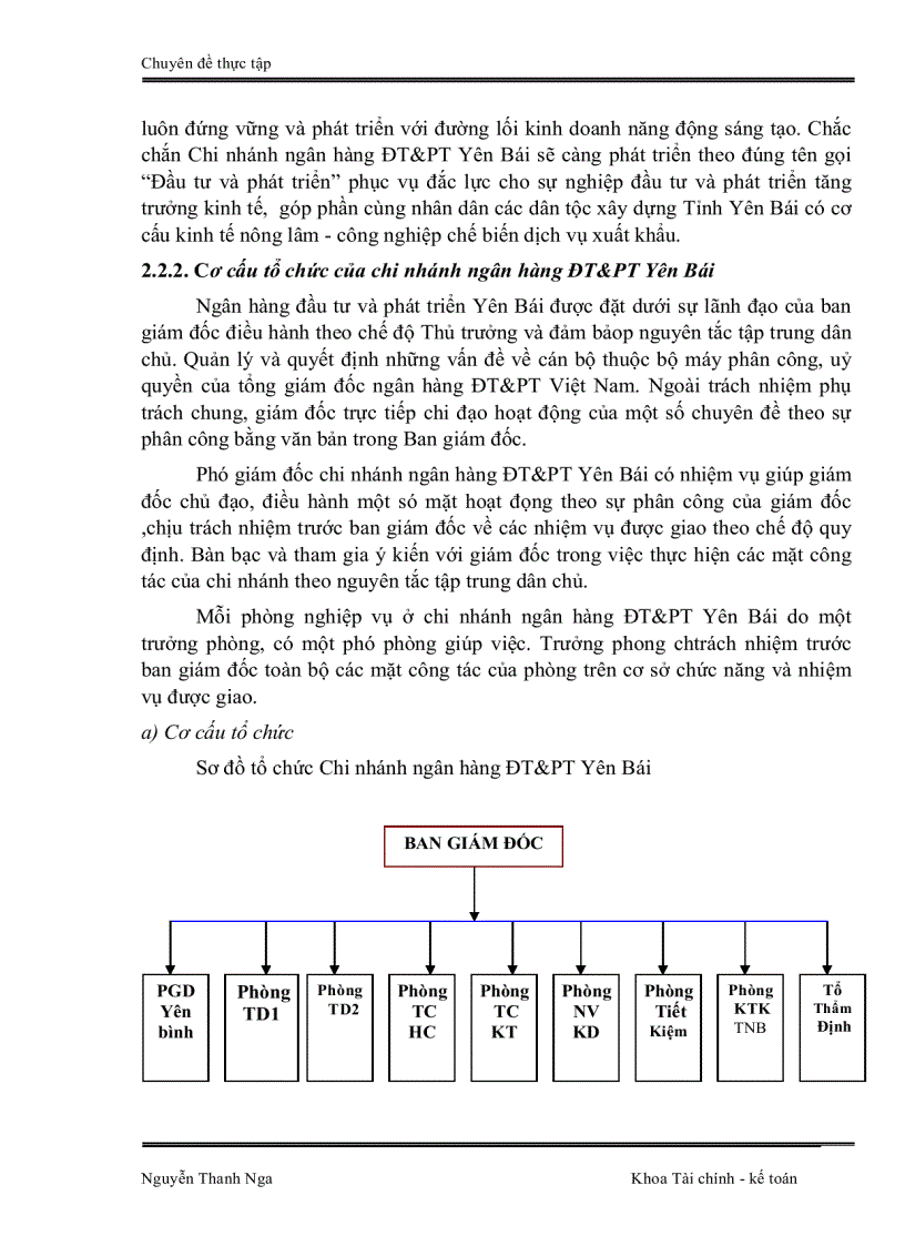 image for page Đánh giá rủi ro trước khi cho vay ĐTPT tại Chi nhánh ngân hàng ĐT PT Yên Bái