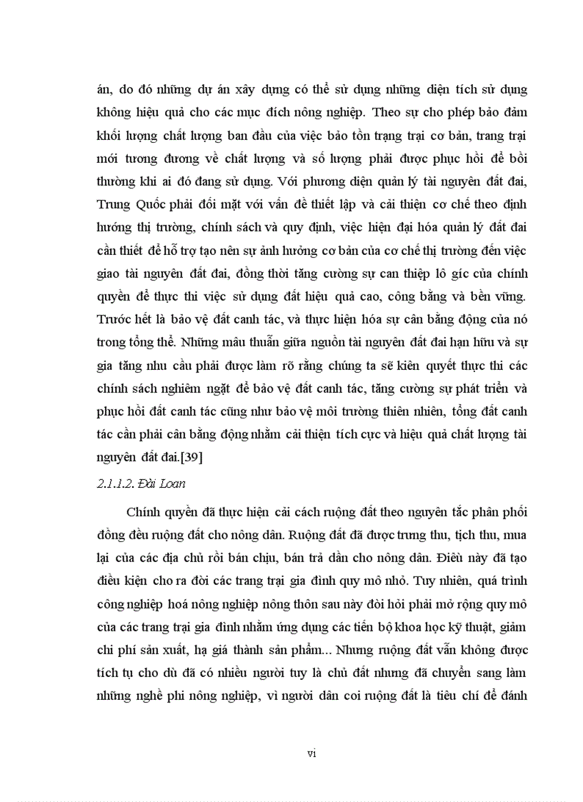image for page Tác động của chính sách đất đai đến việc sử dụng đất nông nghiệp và đề xuất phương án sử dụng đất nông nghiệp đến năm 2015 tại tỉnh Nam Định