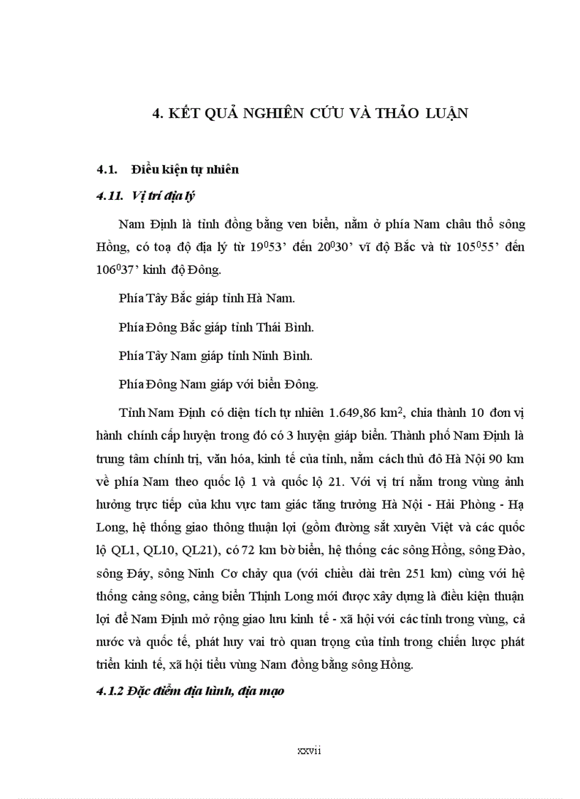 image for page Tác động của chính sách đất đai đến việc sử dụng đất nông nghiệp và đề xuất phương án sử dụng đất nông nghiệp đến năm 2015 tại tỉnh Nam Định