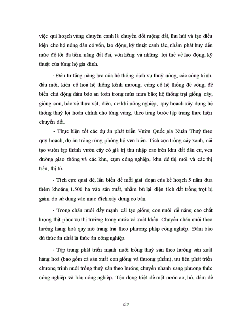 image for page Tác động của chính sách đất đai đến việc sử dụng đất nông nghiệp và đề xuất phương án sử dụng đất nông nghiệp đến năm 2015 tại tỉnh Nam Định
