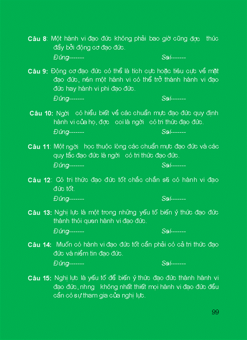 image for page Câu hỏi trắc nghiệm lứa tuổi và sư phạm