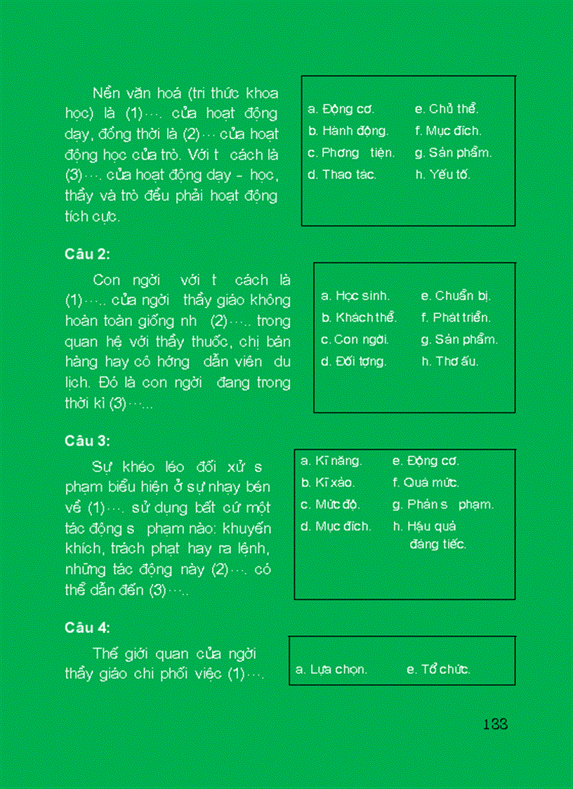 image for page Câu hỏi trắc nghiệm lứa tuổi và sư phạm