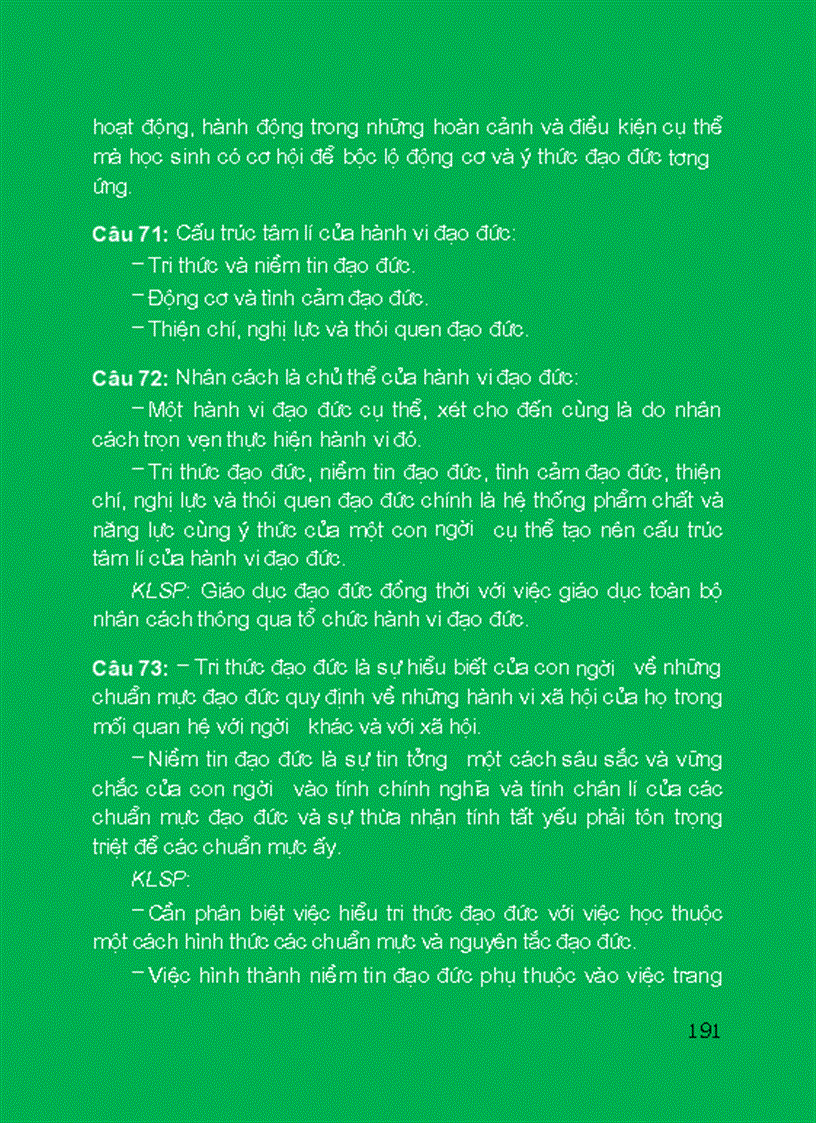 image for page Câu hỏi trắc nghiệm lứa tuổi và sư phạm