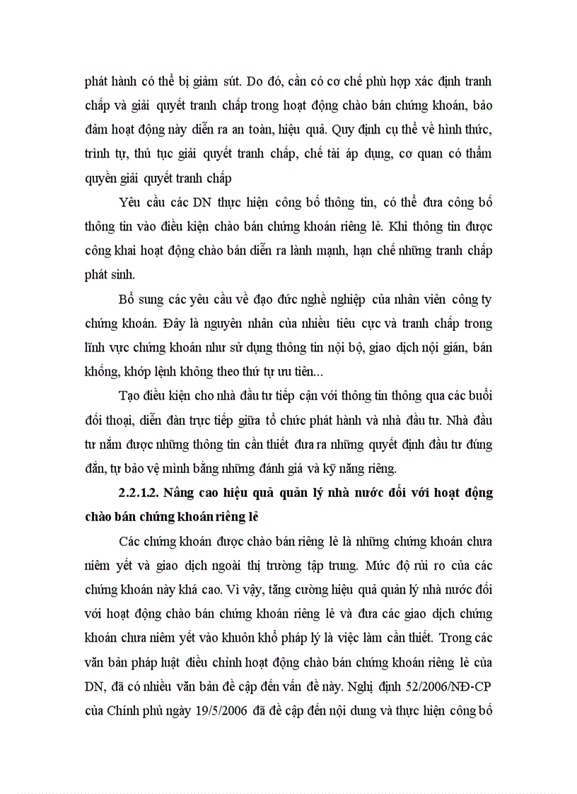 image for page Pháp luật về hoạt động chào bán chứng khoán riêng lẻ và thực trạng tại Việt Nam