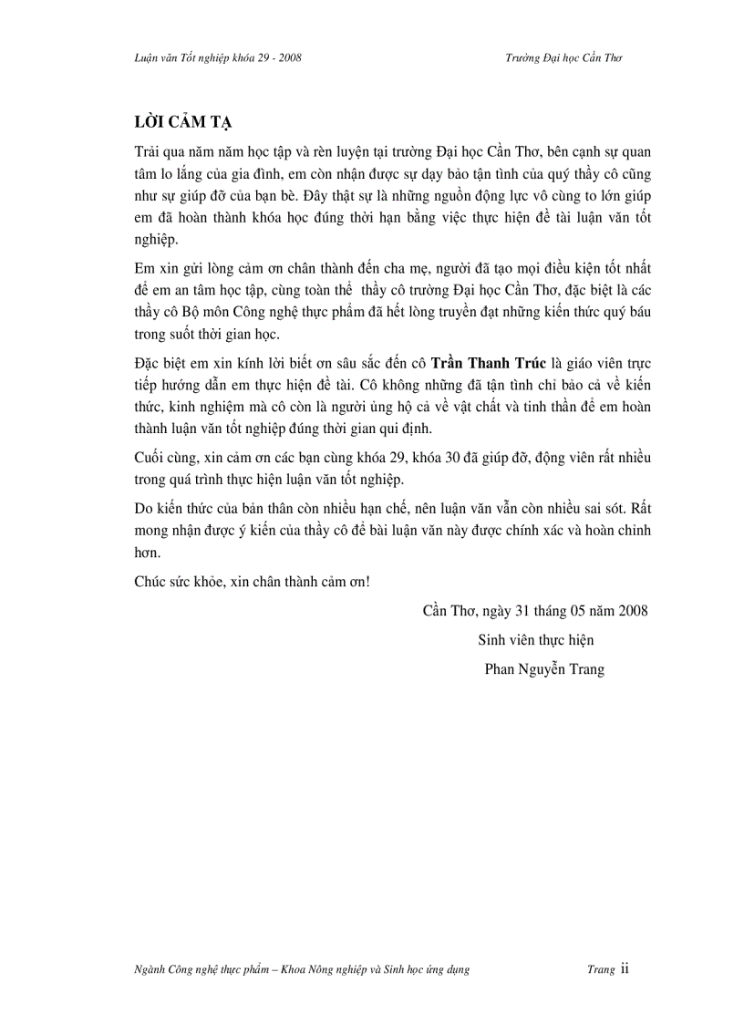 image for page Khảo sát hàn the và chất lượng thực tế của chả lụa trên địa bàn tỉnh Trà Vinh