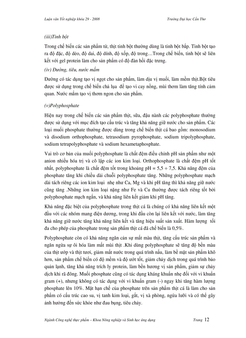 image for page Khảo sát hàn the và chất lượng thực tế của chả lụa trên địa bàn tỉnh Trà Vinh