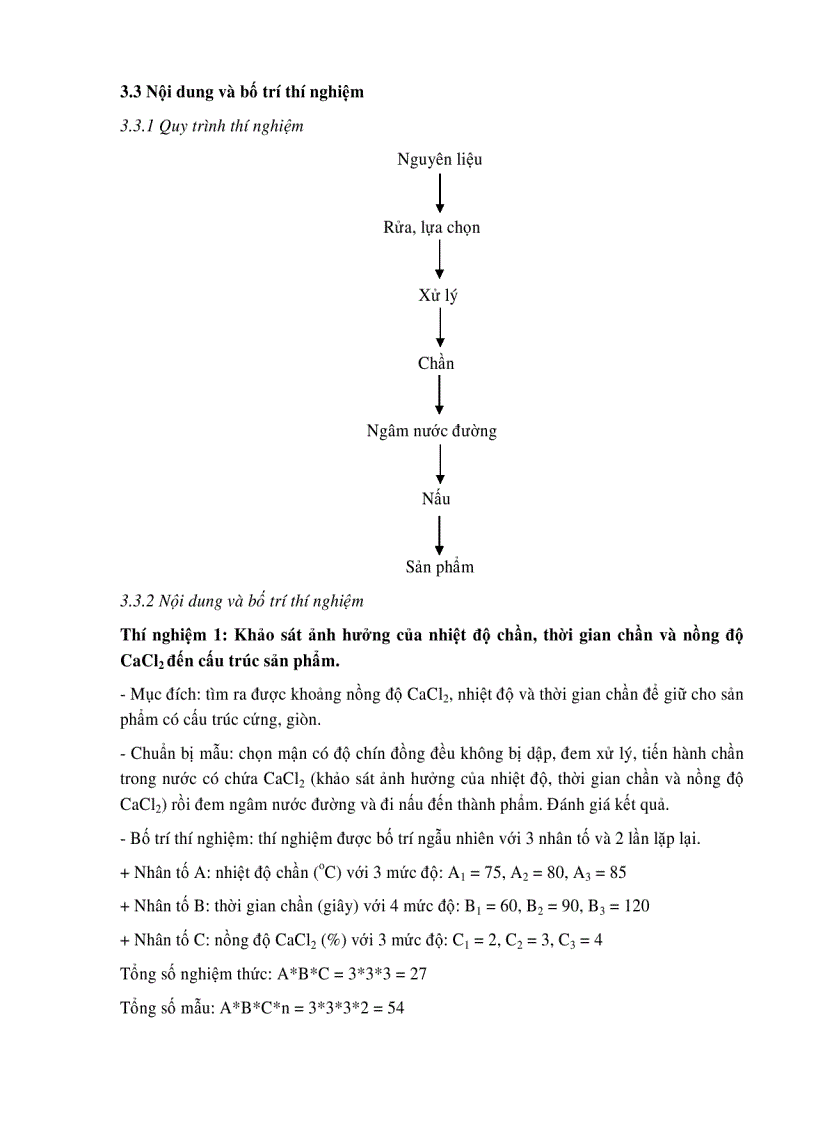 image for page Nghiên cứu quy trình chế biến mứt mận