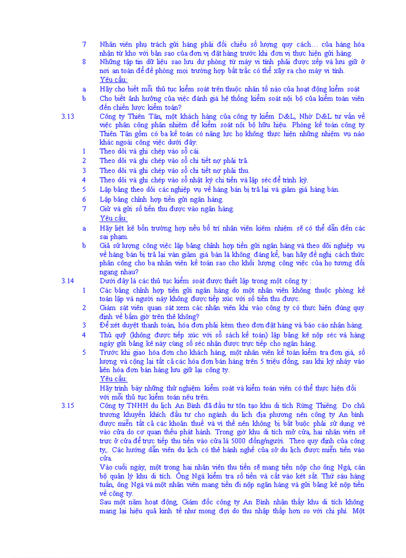 image for page Trắc nghiệm bài tập môn Kiểm Toán và Đáp án Tham khảo từ Kiểm toán ĐH KTtpHCM