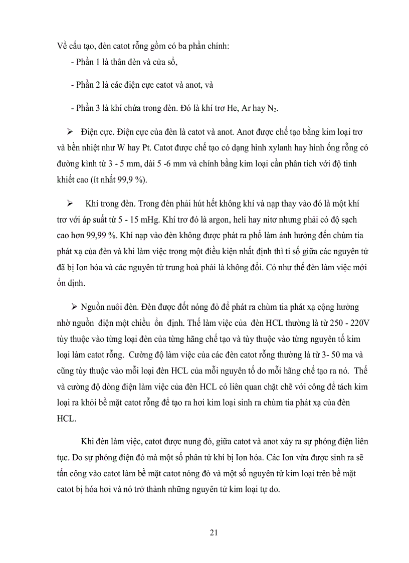 image for page Phương pháp Phân tích phổ hấp thụ nguyên tử