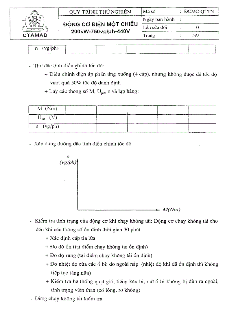 image for page Tiêu chuẩn thử nghiệm máy điện một chiều công suất đến 200kW