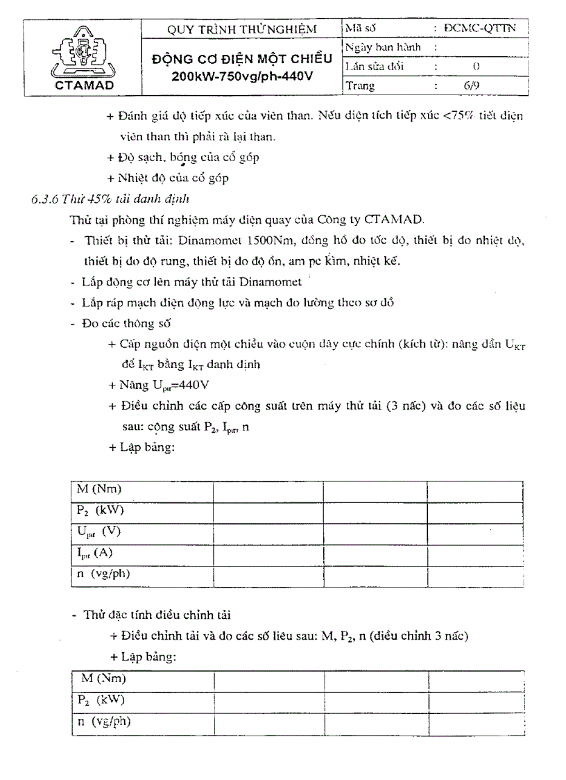 image for page Tiêu chuẩn thử nghiệm máy điện một chiều công suất đến 200kW