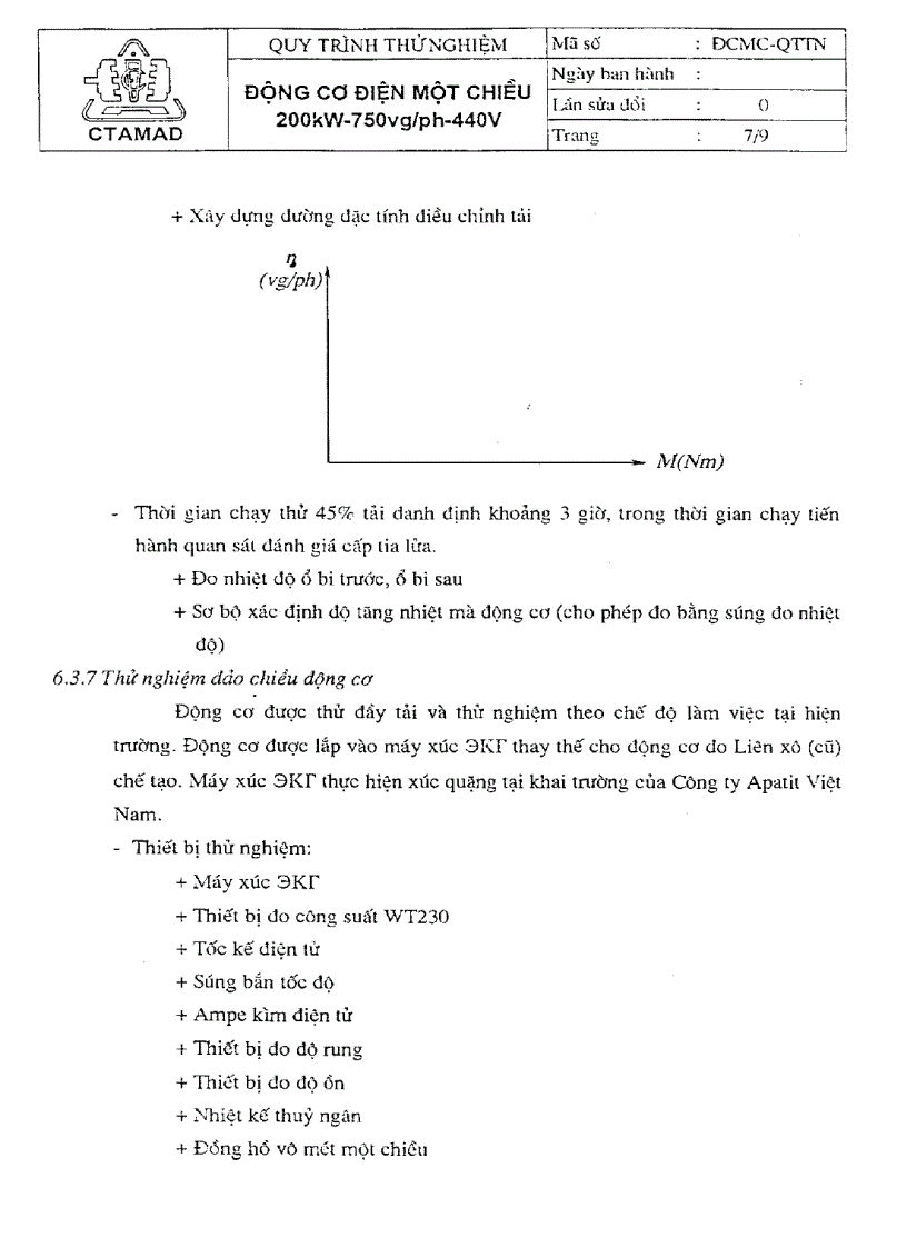 image for page Tiêu chuẩn thử nghiệm máy điện một chiều công suất đến 200kW