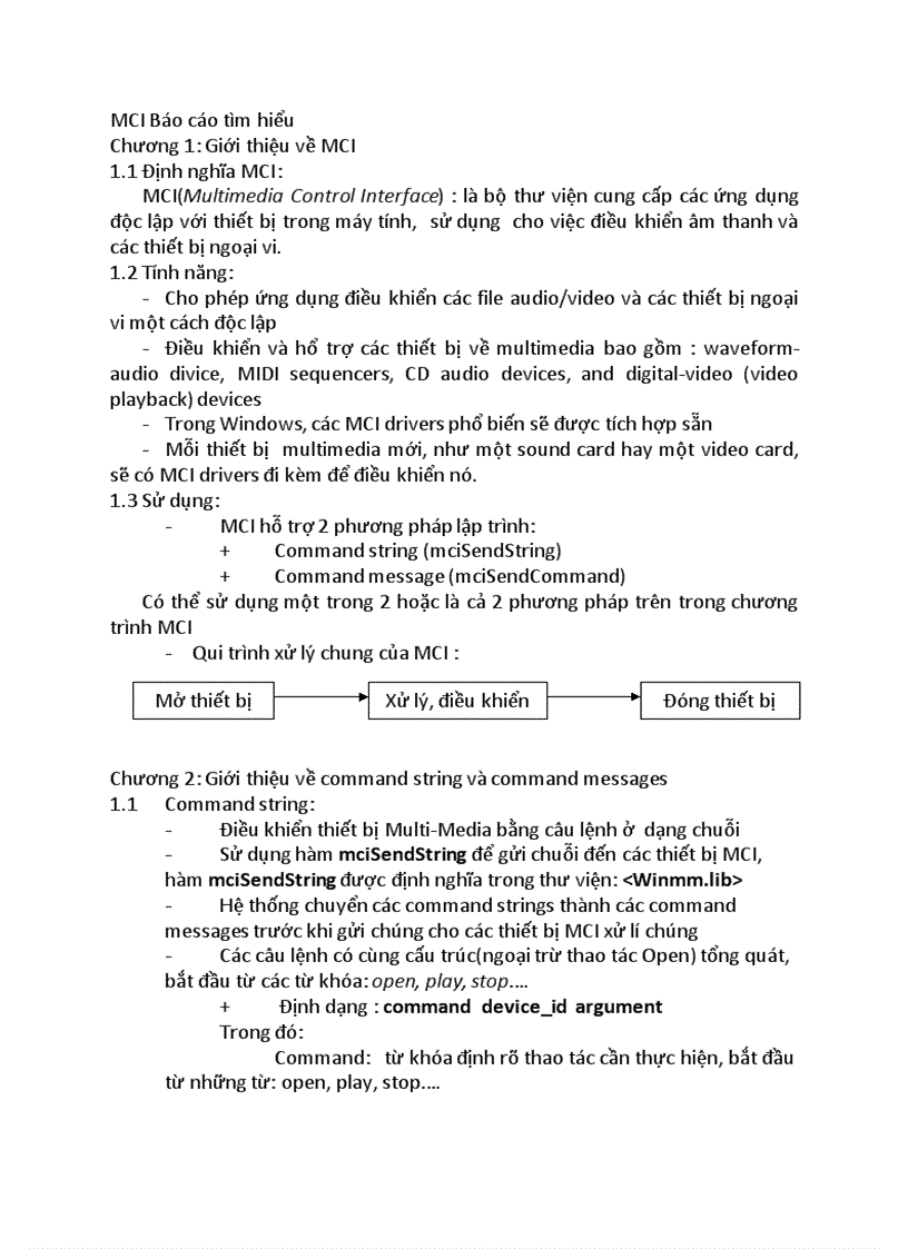 image for page Lập trình C GUI Chơi nhạc và video vơi thư viện MCI của Microsoft