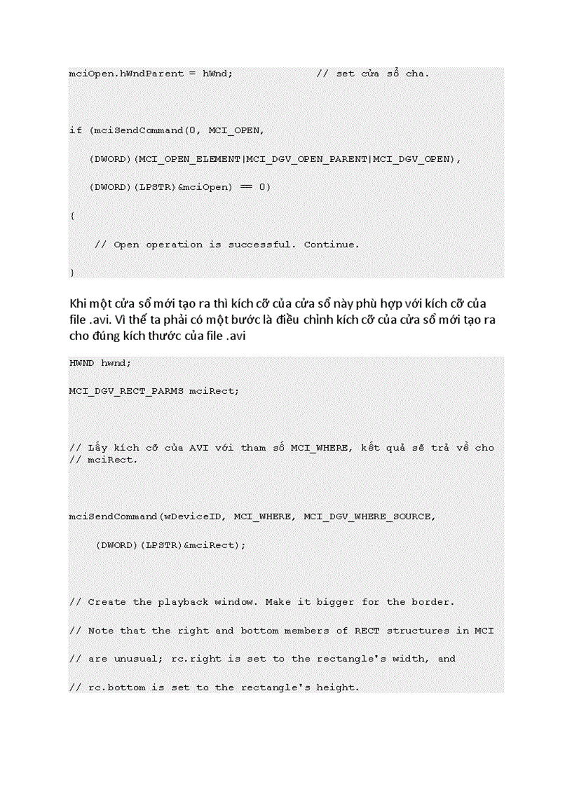 image for page Lập trình C GUI Chơi nhạc và video vơi thư viện MCI của Microsoft