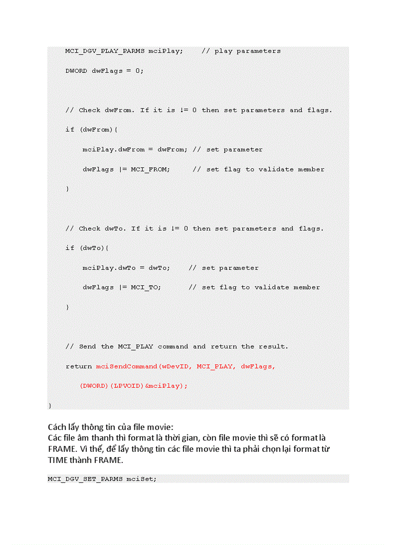 image for page Lập trình C GUI Chơi nhạc và video vơi thư viện MCI của Microsoft